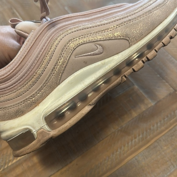 Nike Air Max 97 SE Particle Beige Pink Sneakers Shoes - Picture 7 of 11